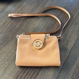 Michael Kors Tan Crossbody Bag